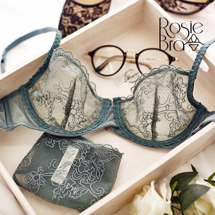 Bộ Đồ Lót Có Gọng Siêu Mỏng Phong Cách Châu Âu Mới S088