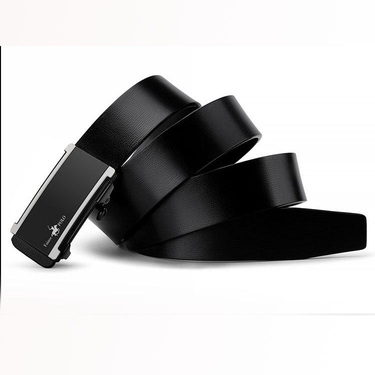 Thắt lưng nam cao cấp Cieviavn Kiesan, dây nịt nam da thật rộng 33mm khóa tự động mạ ti tan