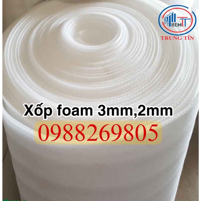 (HỎA TỐC) Cuộn Xốp Foam PE Đóng hàng,Lót Sàn Gỗ 3mm*100m/2mm*150m