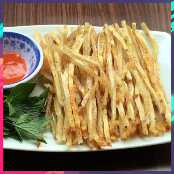 Khô Cá Thiều Que Tẩm Giá Vị Ăn Liền Siêu Ngon 250g - Ăn Vặt NA Food | BigBuy360 - bigbuy360.vn