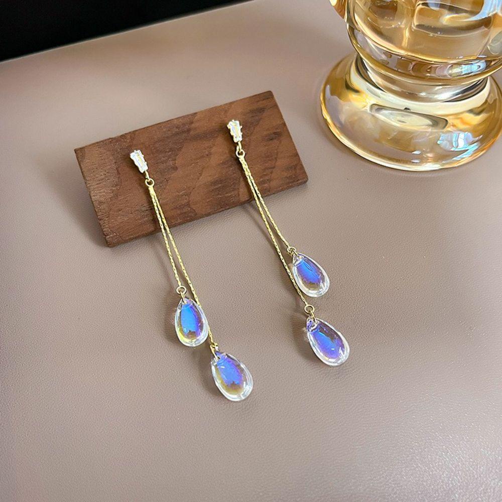 Khuyên Tai Dáng Dài Đính Nơ Sang Trọng Thời Trang|Khuyên Tai Phong Cách Hàn Quốc