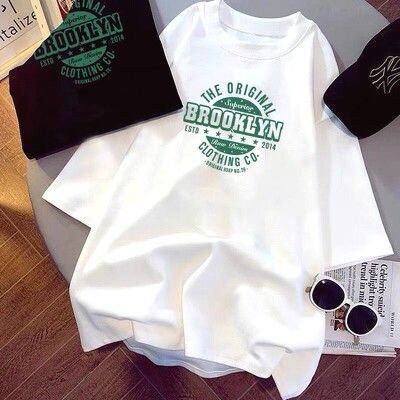 Áo phông Oversize Brooklyn, JACKLANE, Áo cộc tay Unisex Jack Lane | BigBuy360 - bigbuy360.vn