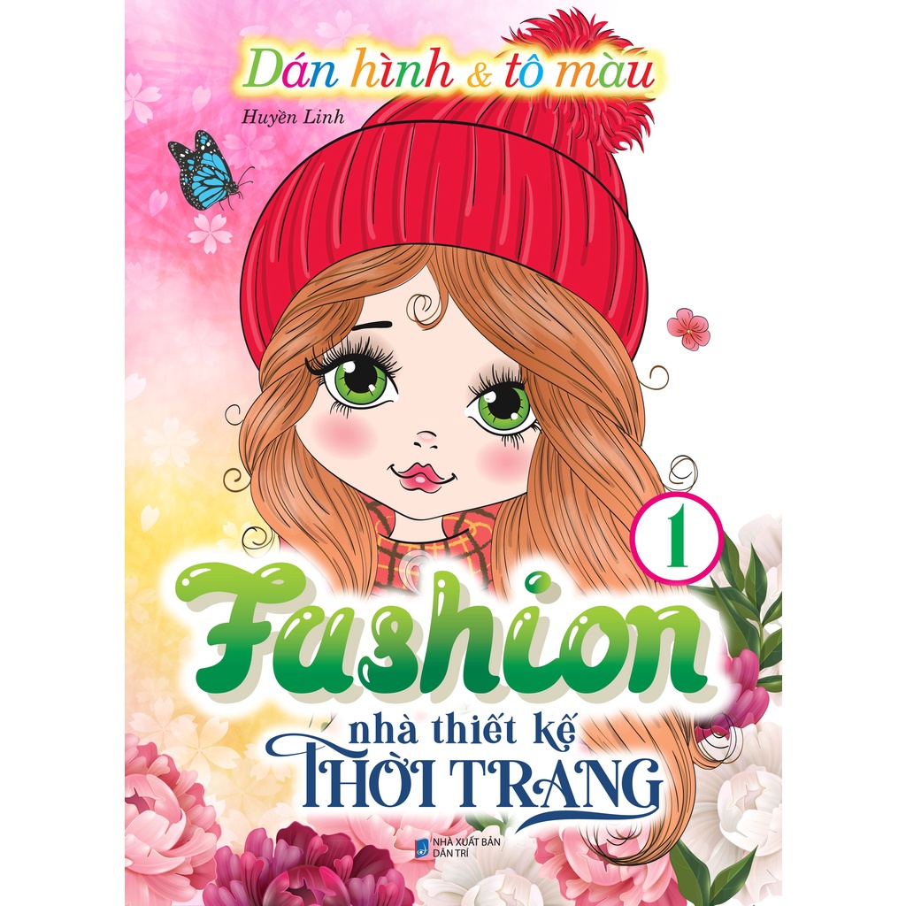 Sách - Dán Hình và Tô Màu - Fashion Nhà Thiết Kế Thời Trang Tập 1