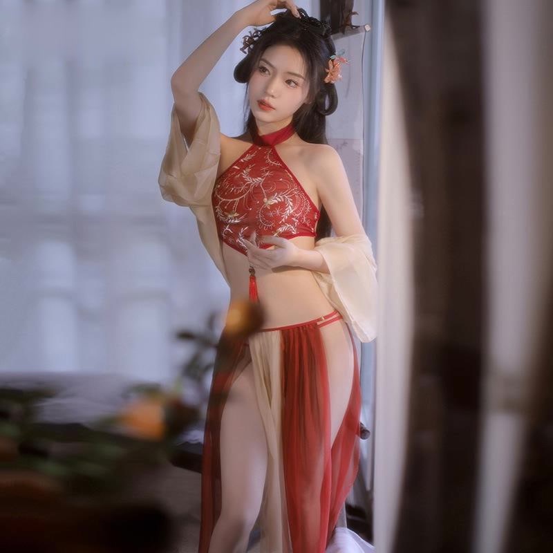 Đồ Ngủ Cosplay Mỹ Nữ Trung Hoa Sexy  Hán Phục Gợi Cảm Cám Dỗ Quyến Rũ 7025