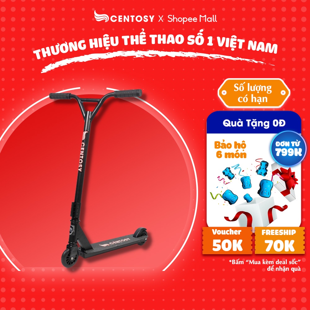 Xe Scooter Người Lớn Cao Cấp Scooter Centosy S01 - Màu Sắc Nổi Bật, Gấp Gọn Tiện Lợi