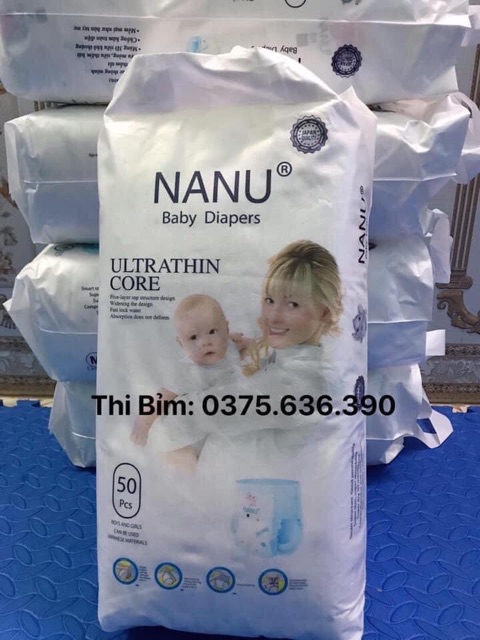 COMBO 50 BỈM QUẦN NANU XUẤT NHẬT S M/L/XL/XXL/XXXL