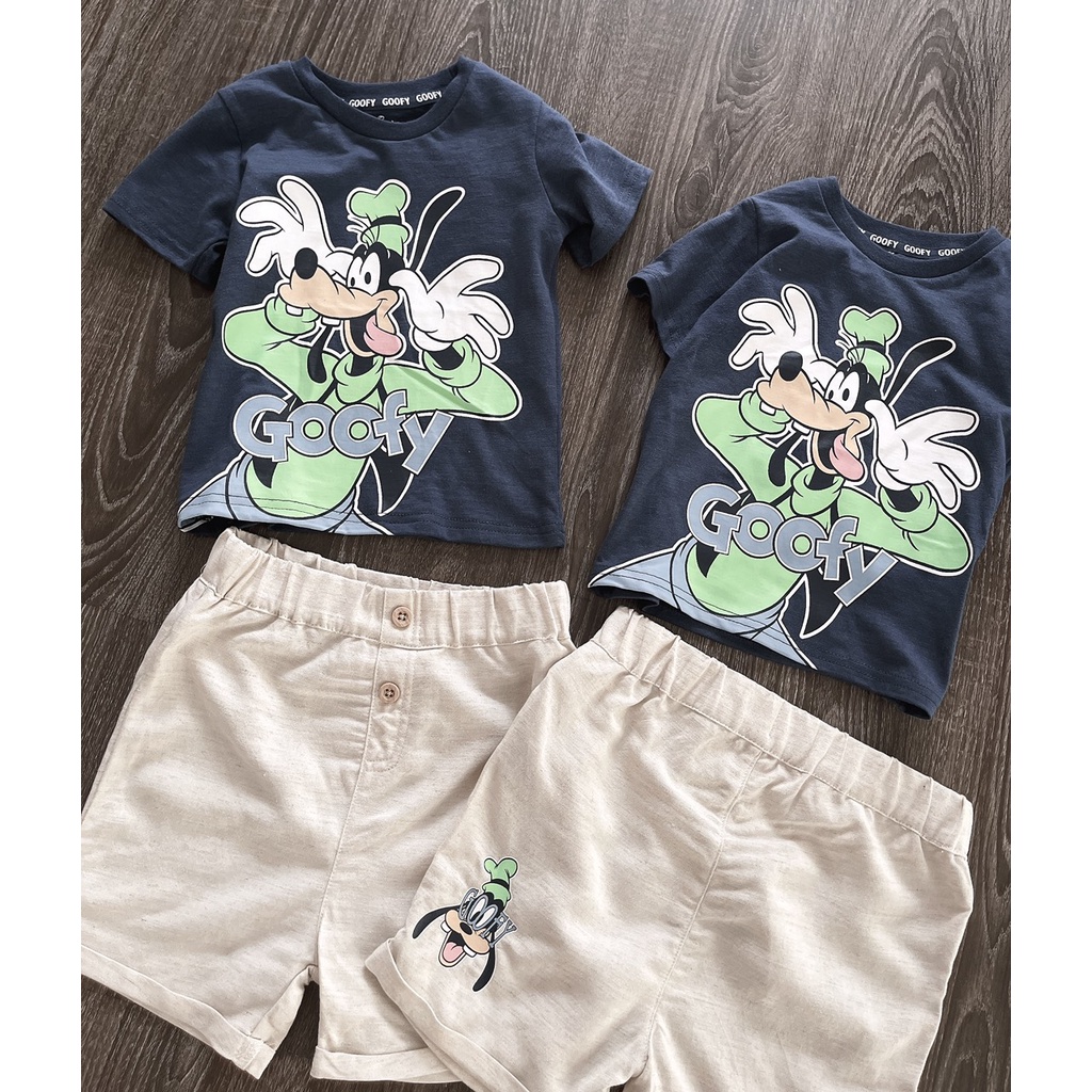 BỘ THUN BÉ TRAI, GÁI DISNEY PRIMAKR CỰC XINH -MÃ BBG06
