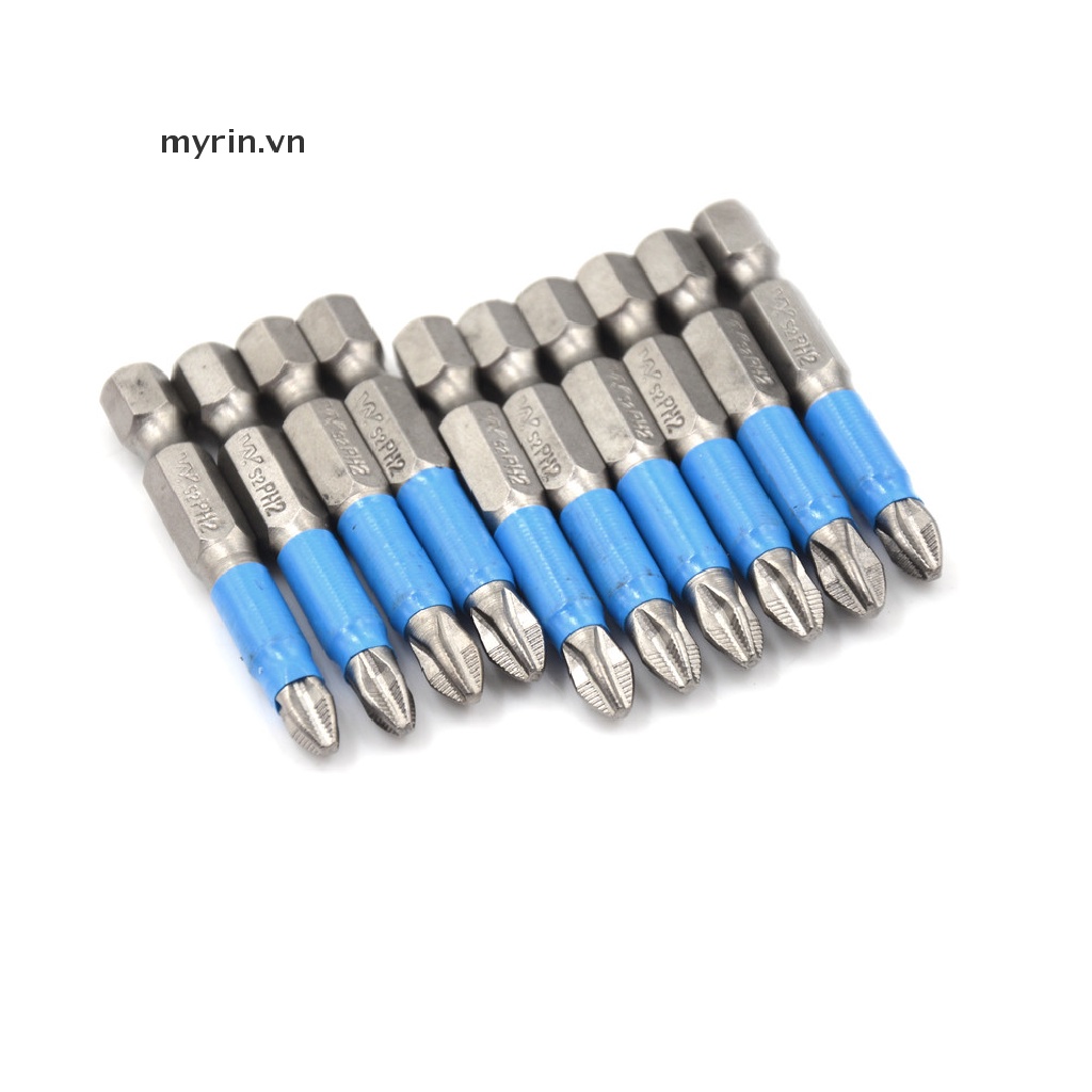 1 Đầu Tua Vít Điện Từ Tính PH2 Dài 50mm 1 / 4 &quot;Chống Trượt Tiện Dụng