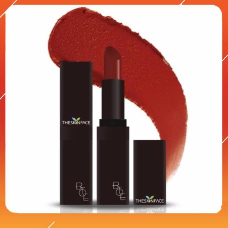 Miễn Phí Ship -  Cam kết chuẩn Auth [Mẫu Mới 2018] Son Lì The Skin Face Bote Lipstick