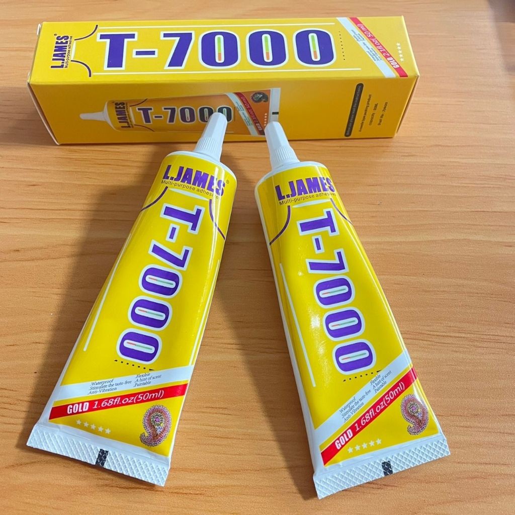 Keo Dán Đa Năng,Keo Đen T7000-50ML Độ Bám Dính Siêu Tốt Dùng Để Dán Màn Hình,Năp Lưng Hay Trang Trí Thủ Công