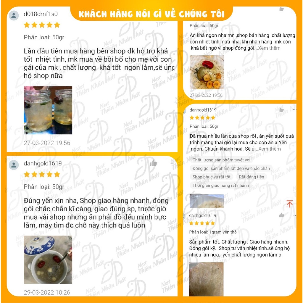 Buôn Sỉ-Yến sào viên baby nguyên chất- Quà Tặng - Hanayuki Beauty Clinic