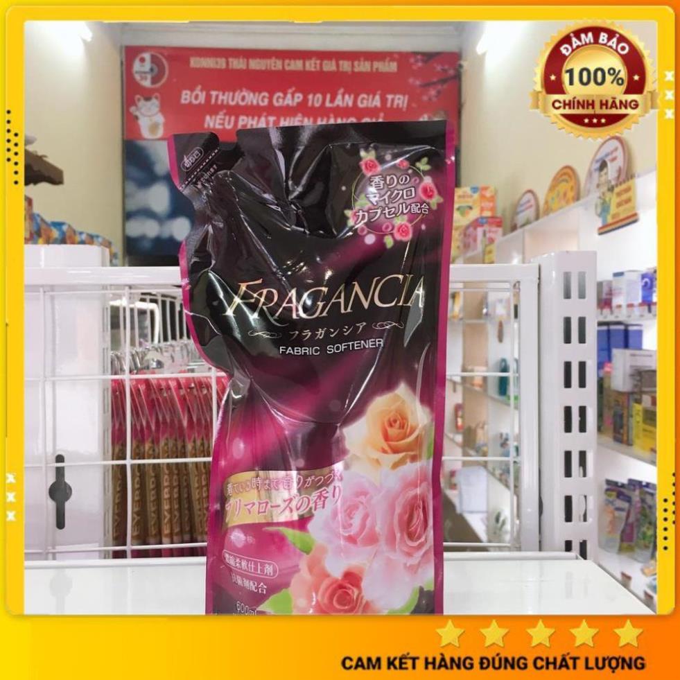 Nước Xả Làm Mềm Vải Hương Hoa Hồng 600ml Nội Địa Nhật [HÀNG NHẬT 39K]