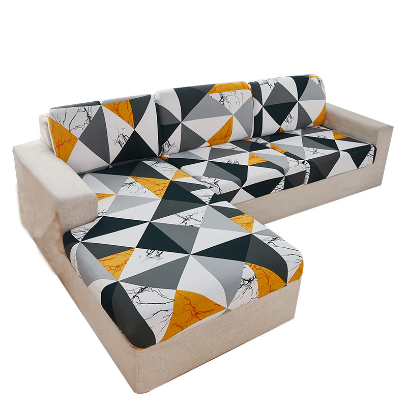 Bọc sofa Vỏ bọc ghế sofa co giãn với 1/2/3/4 chỗ ngồi in họa tiết nổi bật trang trí nhà cửa