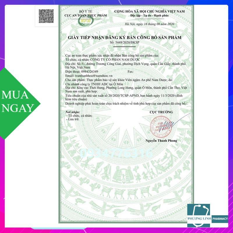 Kẹo Ngậm An Phế Nam Dược