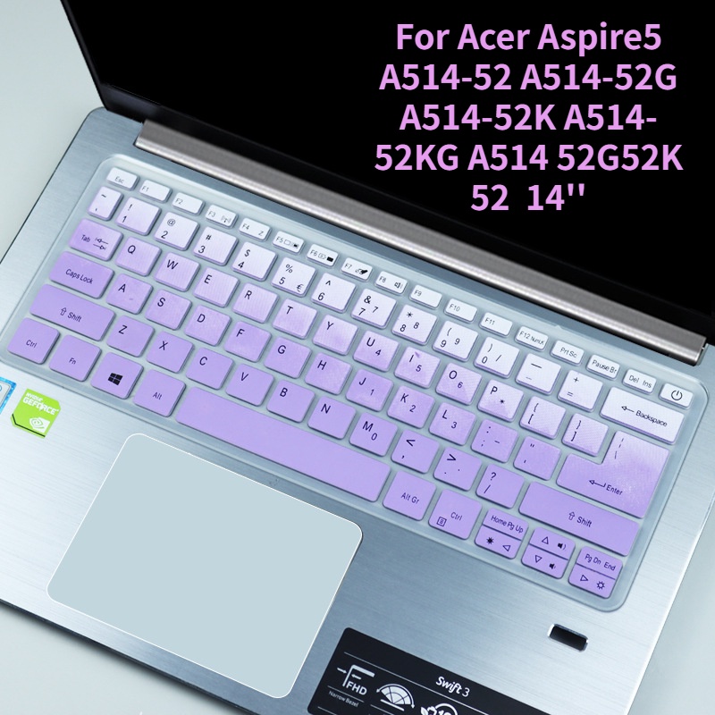 Miếng Dán Bàn Phím Laptop Cho Acer Aspire 5 A514-52 A514-52G A514-52K A514-52Kg A514 52g52k 52 14 '' 8565u