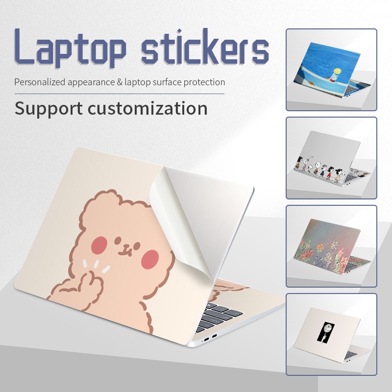 Miếng Dán Trang Trí Laptop Máy Tính Chống Nước Dễ Thương Cho 11 12 13 14 15 16 17 Inch