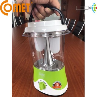 Đèn sạc LED Comet CRL3102 8W (Xanh lá cây)