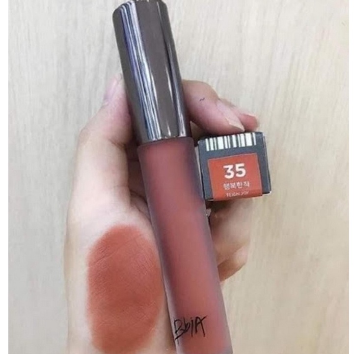 SON KEM BBIA LAST VELVET LIP TINT SỐ 35 - MÀU CAM ĐẤT PHA NUDE