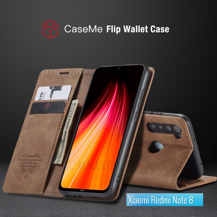 CASEME Bao Da Dạng Ví Cao Cấp Cho Redmi Note 8 Note 8 Pro Note 9 Pro