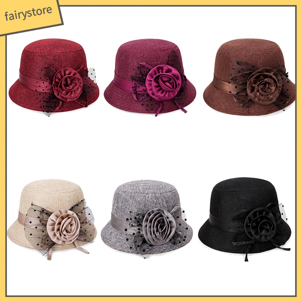 Mũ Bucket Hoạ Tiết Chấm Bi Cho Phái Nữ