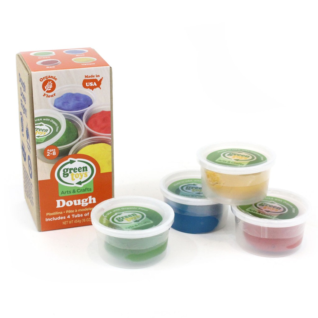 Hộp Bột Nặn Sáng Tạo Green Toys Cho Bé Từ 2 Tuổi - 4 hộp