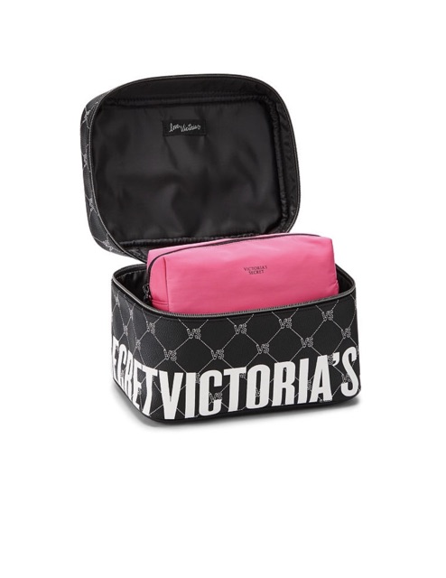 Túi đựng đồ trang điểm VS Monogram Black US