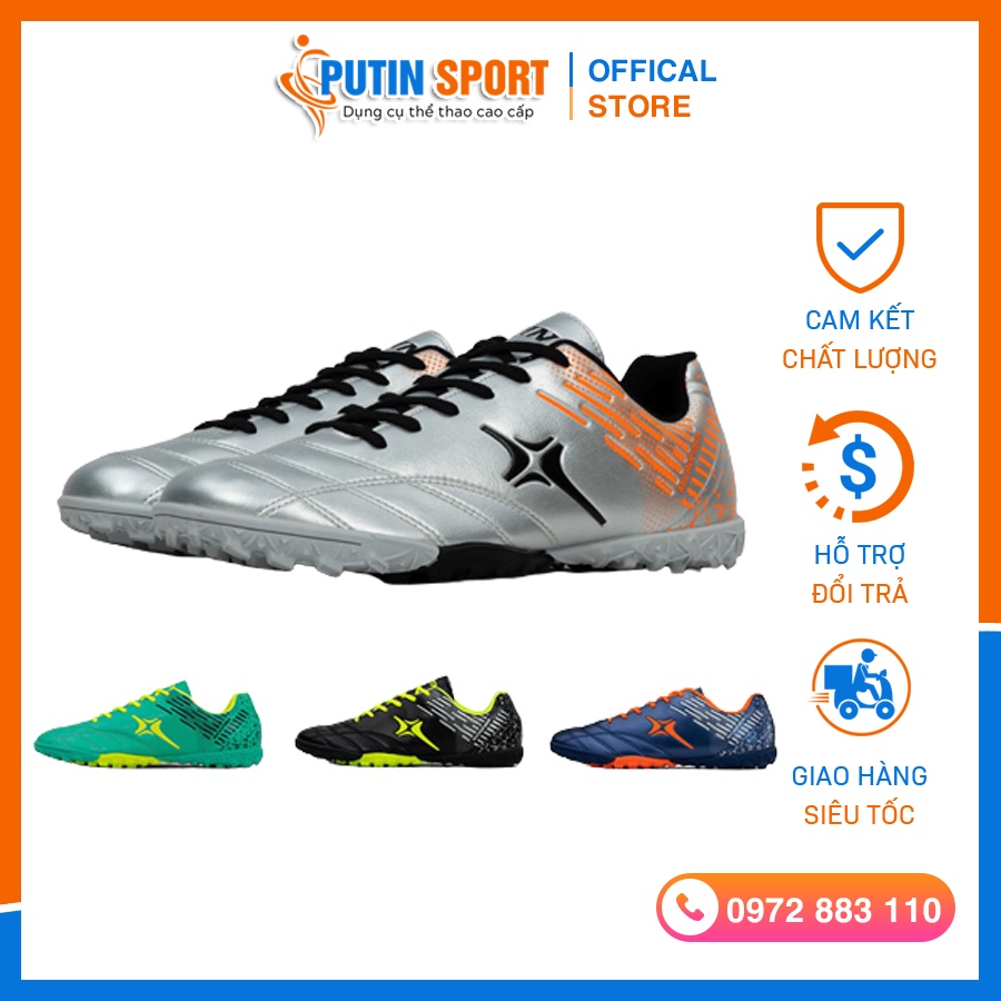Giày bóng đá iWin imPro Microfiber M02 Giày đá banh phủi bền đẹp cao cấp 4 màu lựa chọn | Putin Shop