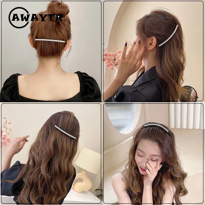 Lược cài tóc đính đá hình hoa phong cách vintage dành cho nữ