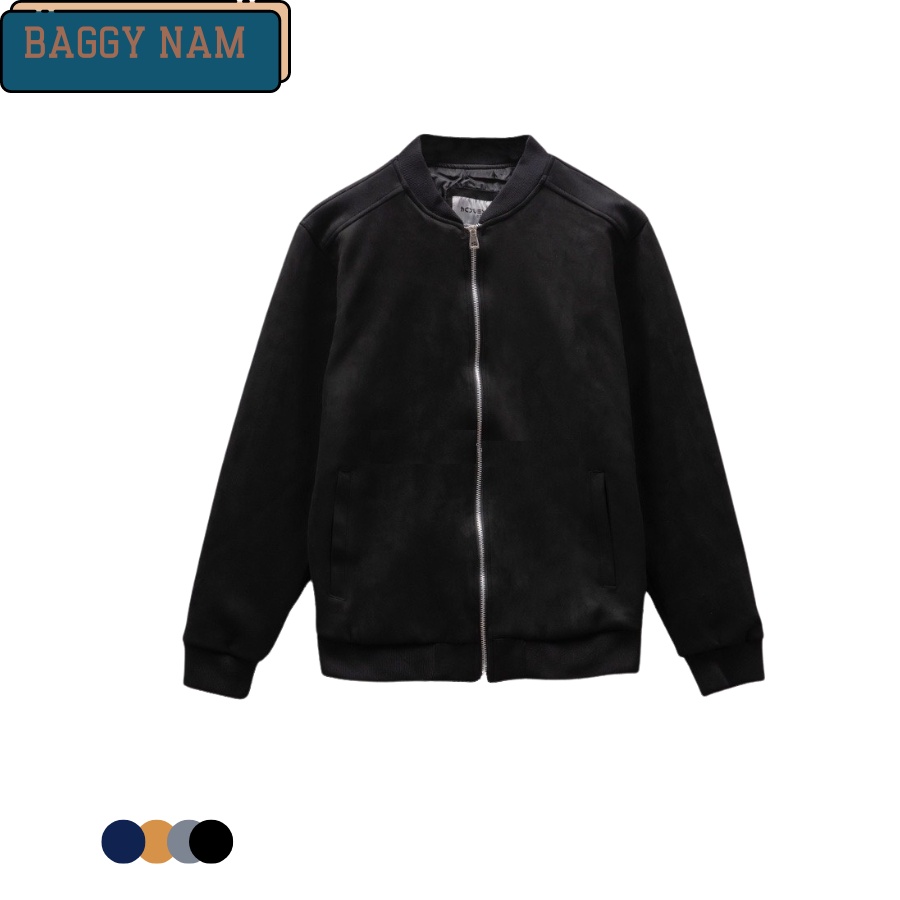 Áo khoác nam  JBAGGY, áo bomber nam form rộng thời trang phong cách hàn quốc.