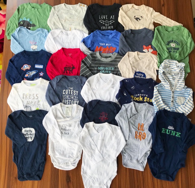 Combo bodysuit dài tay xuất dư made in combodia | BigBuy360 - bigbuy360.vn