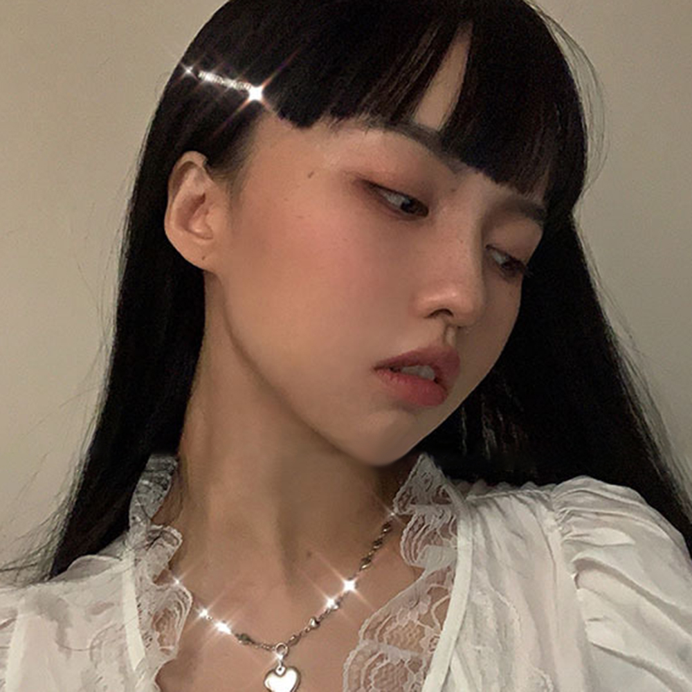 vòng cổ Mặt Trái Tim Thời Trang Cho Nữ Yanqueens Đồ trang sức Quà tặng