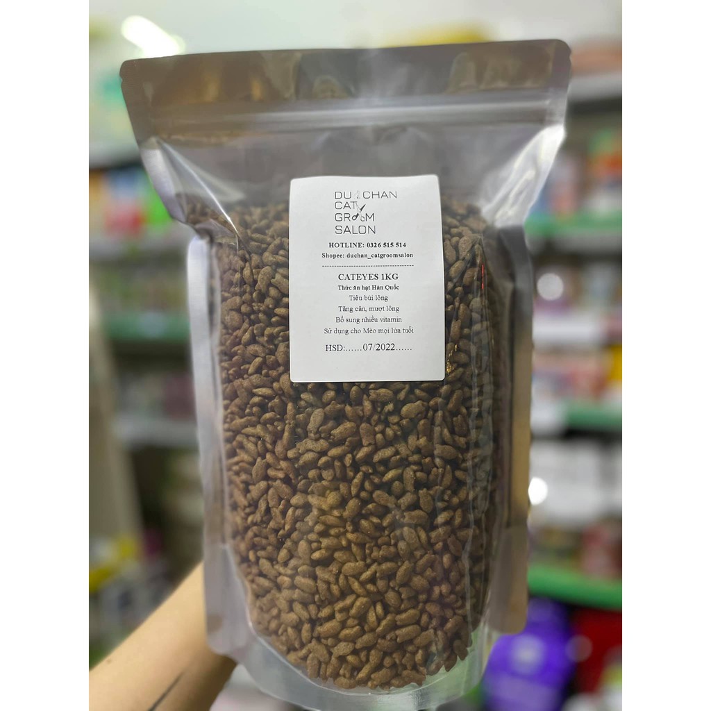 Cateyes 500g - 1kg | Thức ăn hạt cho mèo Cat Eye | Cateye | Anti Hairball