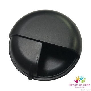Household Round Slide Push-pull Type Headphone Data Cable Storage Bag For Outdoor Travel
