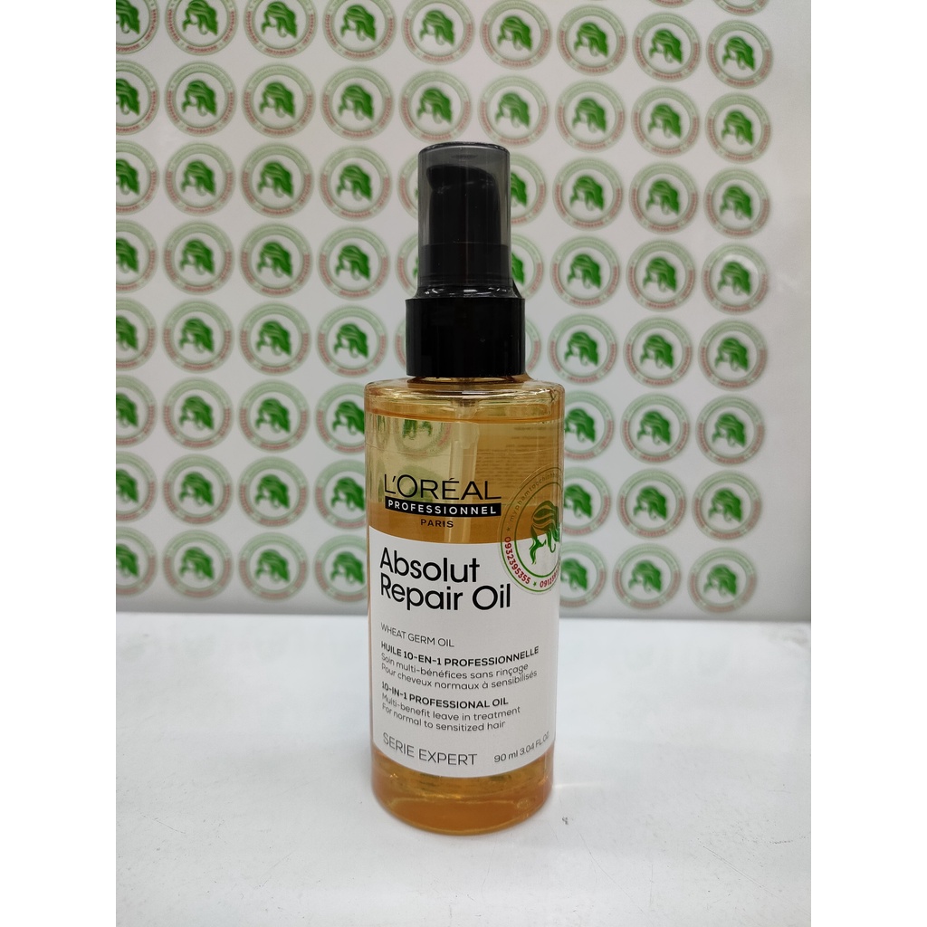 Tinh dầu dưỡng tóc L'oreal  Absolut Repair Oil 10-In-1 90ml