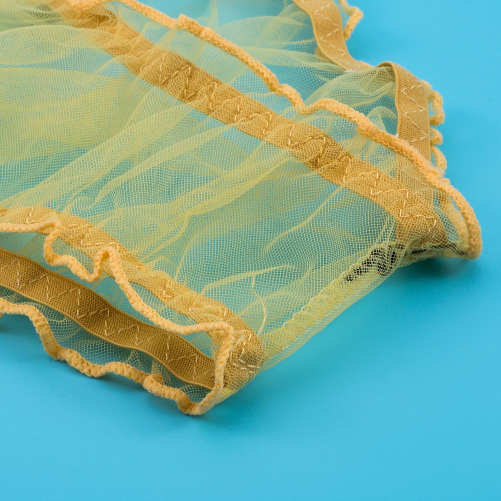 Quần lót phối ren xuyên thấu và nhún bèo quyến rũ cho nữ