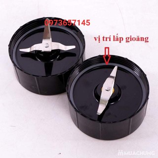 PHỤ KIỆN THAY THẾ - Ron chính - Gioăng lắp dao Máy Xay Magic, SUnhouse 8cm bản mỏng màu trắng trong