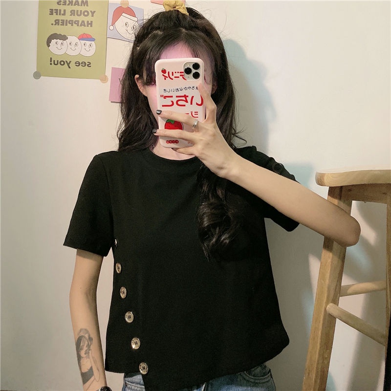 Áo Thun Ngắn Tay Dáng Rộng Hàn Quốc JL-TX-332