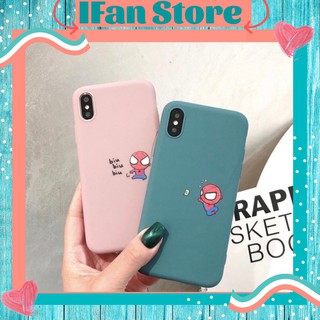 Ốp Lưng iPhone Người Nhện spider man Dẻo iPhone 6/6s/6plus/6splus/7plus/8plus/x/xs/xs max/11/11 pro max