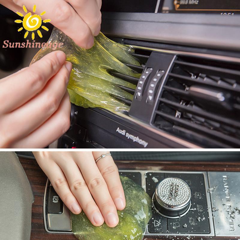 1 Lọ Keo Dẻo Làm Sạch Lỗ Thông Khí Xe Hơi