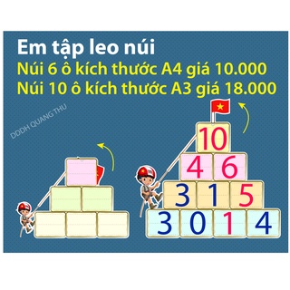 [Đồ dùng dạy học] Em tập leo núi