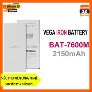Pin sky a870, vega iron dung lượng 2150mah