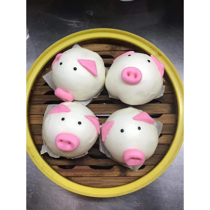 Bánh bao thú cưng phiên bản mini 10 cái thơm ngon