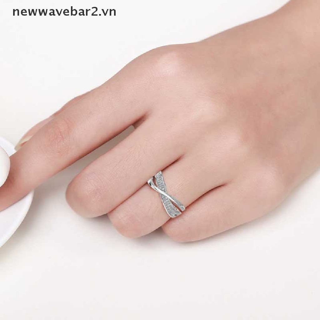 [newwavebar] Nhẫn Nam Châm Đính Kim Cương Pha Lê Giả Giảm Cân Chăm Sóc Sức Khỏe