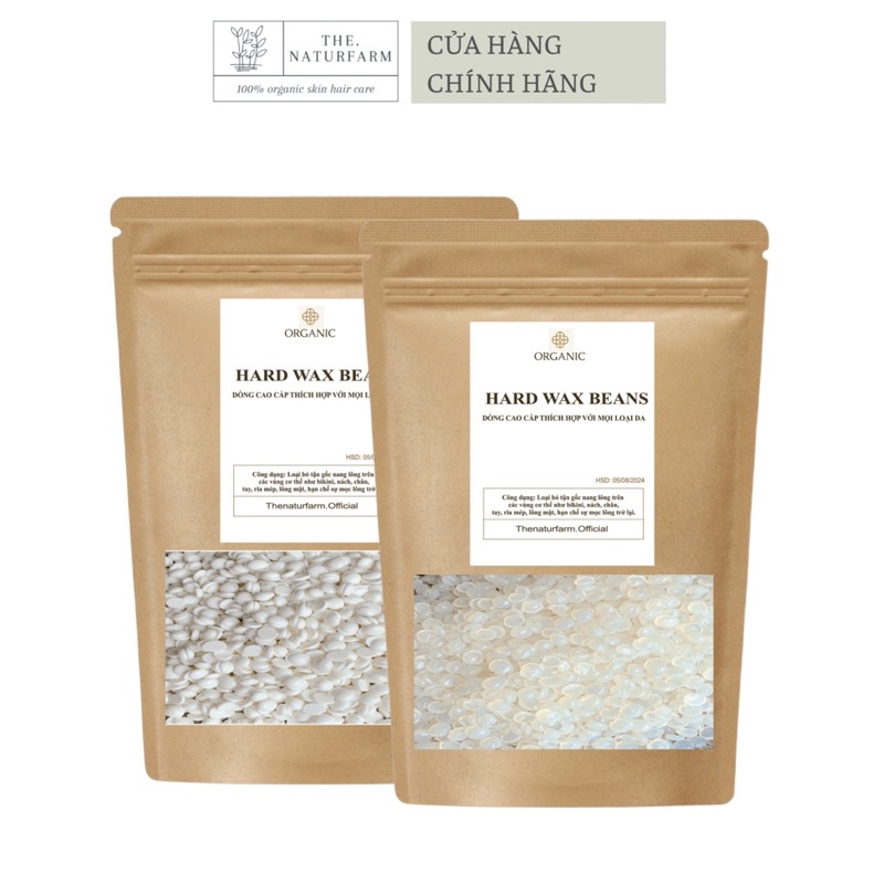 [ 200GR ] Sáp wax lông nóng cao cấp siêu bám lông, sáp dừa coconut &amp; sáp trong starsoft hard wax beans