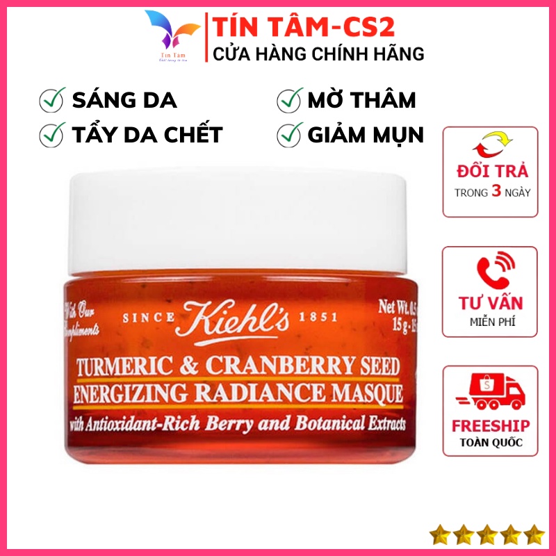 Mặt Nạ Nghệ Kiehl’s Turmeric &amp; Cranberry