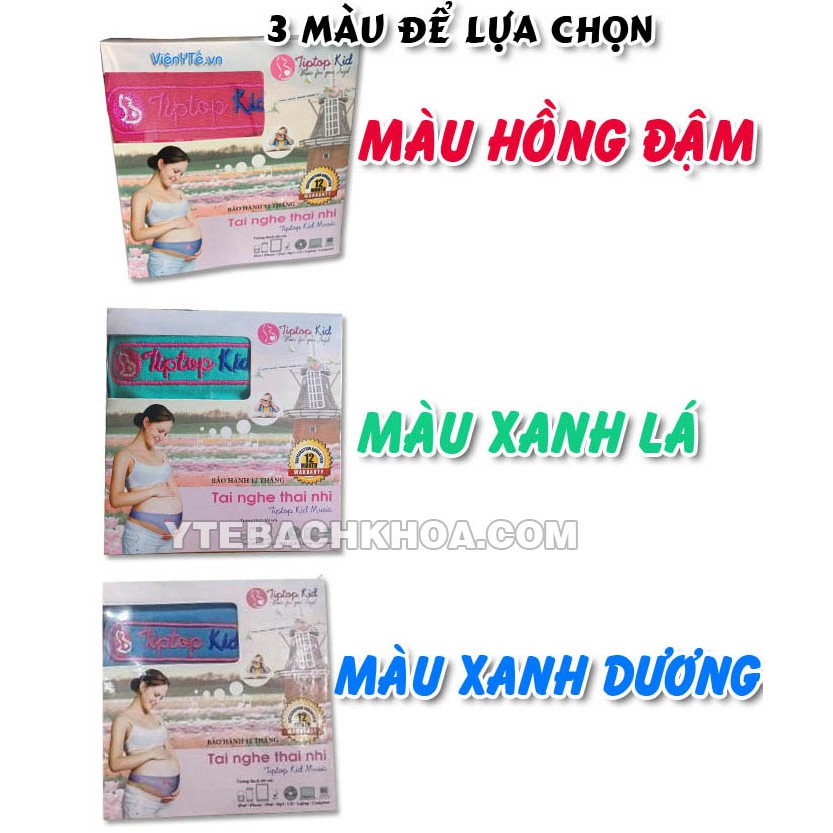 TAI NGHE BÀ BẦU TIPTOP KID MUSIC - BẢO HÀNH 01 NĂM
