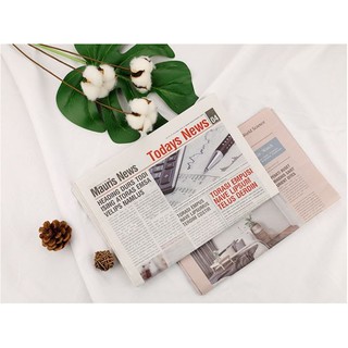 Tờ báo vintage retro trang trí decor, phông nền chụp ảnh - Cam7Studio