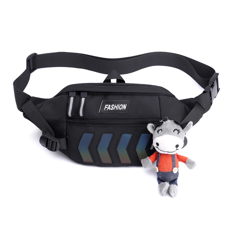 Túi đeo chéo ngực/ thắt lưng phong cách thể thao thời trang dành cho nam và nữ