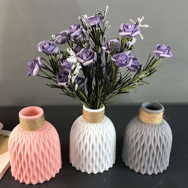 Bình hoa để bàn thiết kế đơn giản trang trí nhà cửa