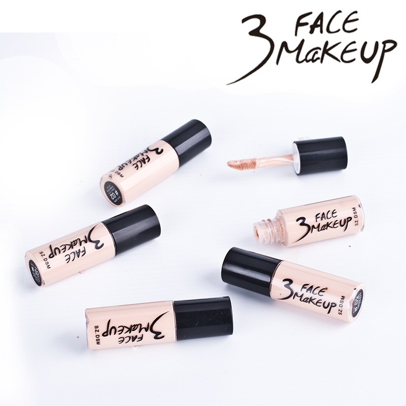 🌈🍎🍭 Bút Kem Che Khuyết Điểm Thần Thánh 3 Face Makeup - Y342